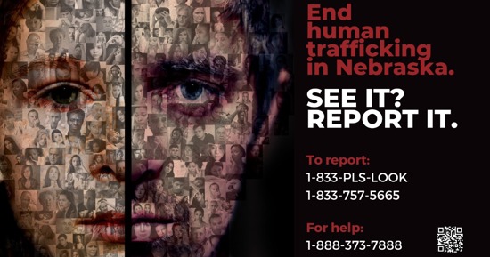 Human Trafficking Awareness Month Proclamation and Nebraska Human Trafficking Task Force Report